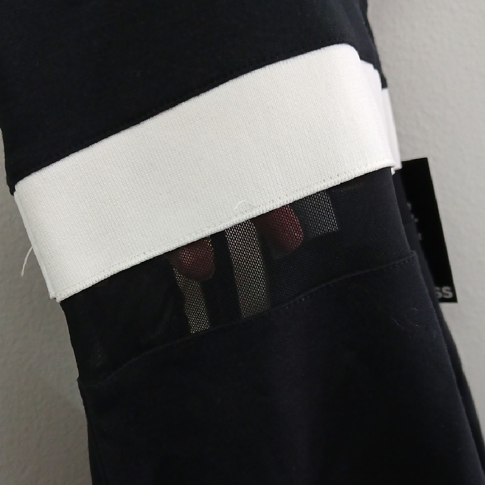 Express Black and White Mini Dress - Picture 3 of 6